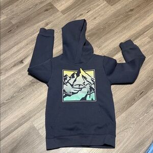 Under Armour Navy Mountain Graphic Hoodie